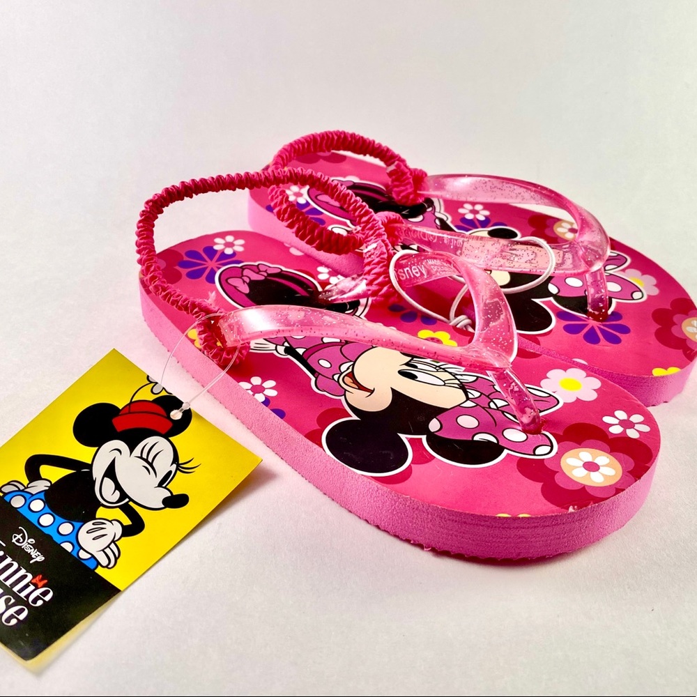 Disney Minnie Mouse Girls Flip Flops